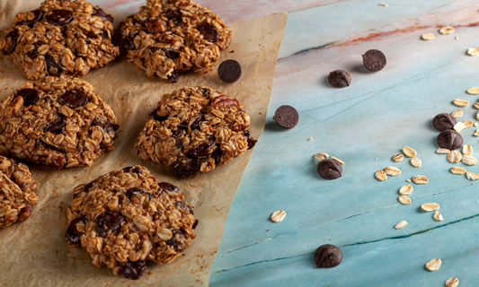 Pumpkin Oat Collagen Cookies (Gluten and Dairy Free)