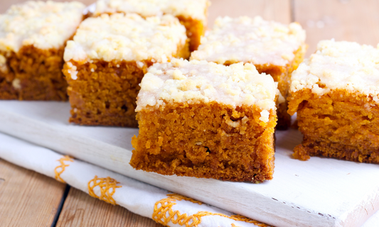 Pumpkin Collagen Coffee Cake (Paleo)