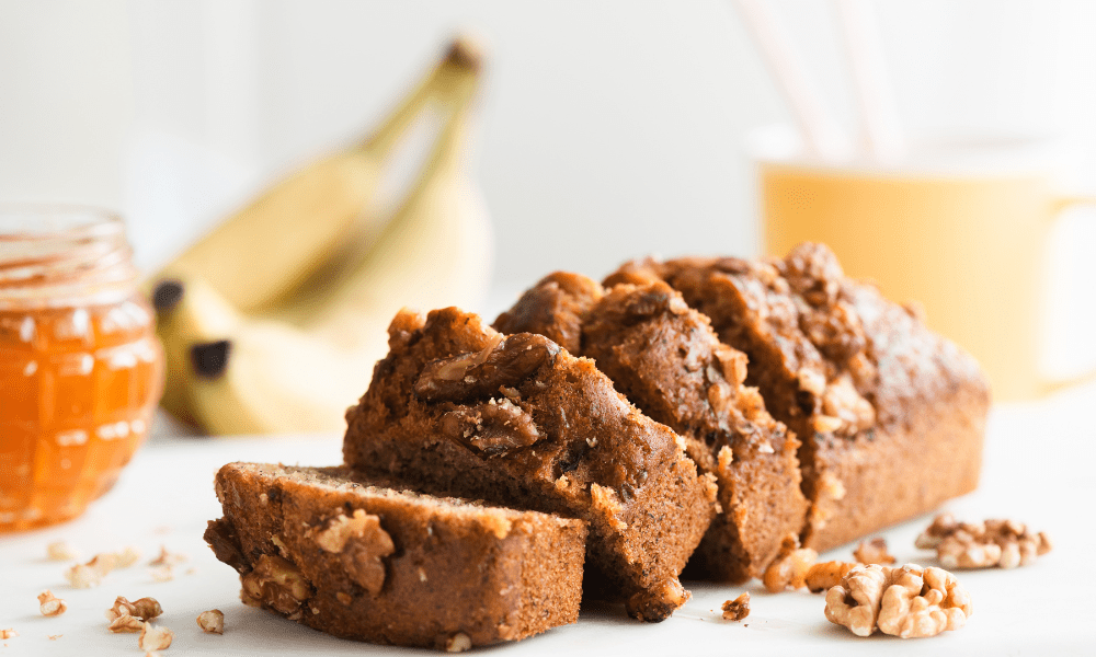 Banana Bread with Collagen Peptides (Gluten Free) - Renewed Health Co.