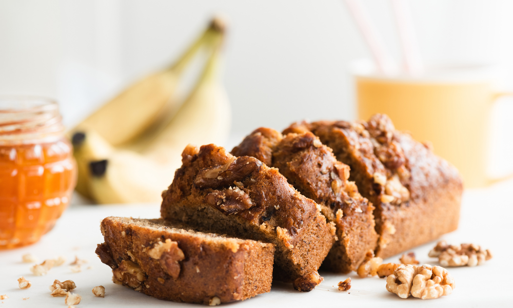 Banana Bread with Collagen Peptides (Gluten Free)