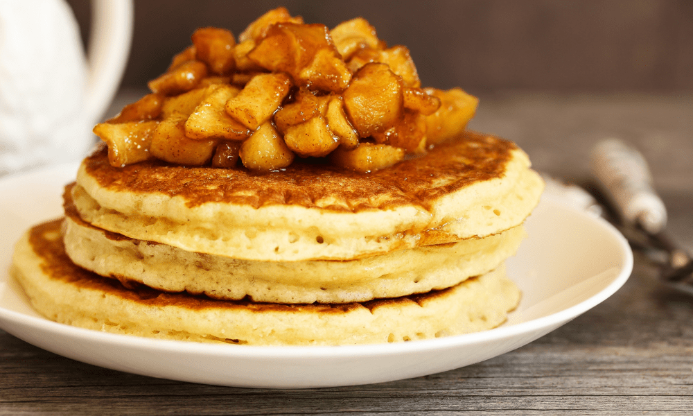 Apple Chai Collagen Pancakes (Gluten and Dairy Free) - Renewed Health Co.