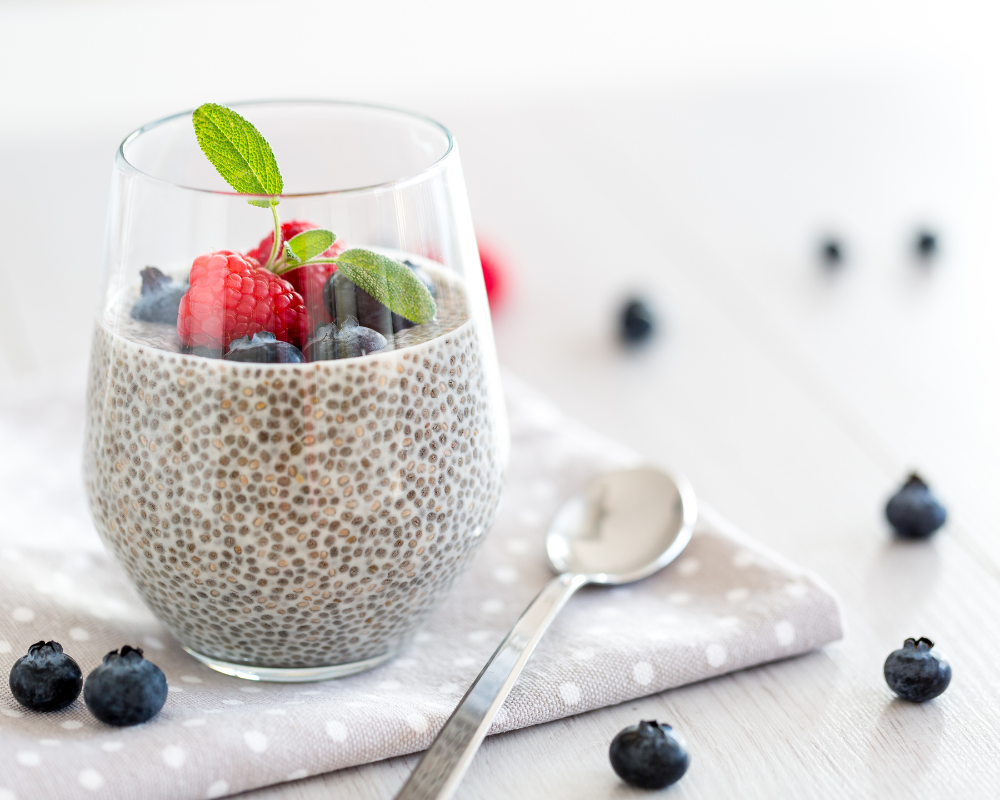 Vanilla Chia Seed Pudding With Collagen Peptides (Paleo Friendly)