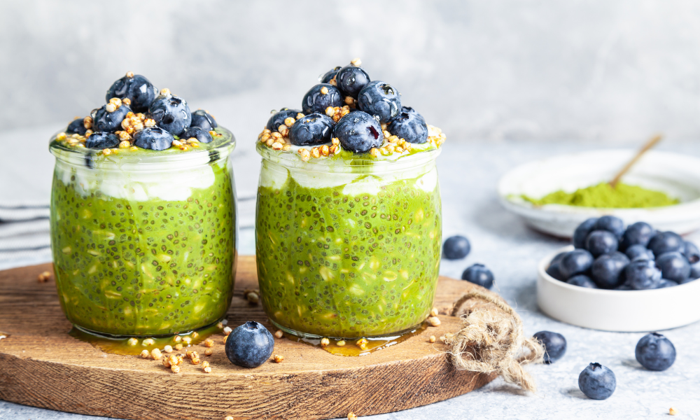 Matcha Overnight Oats (Gluten and Dairy Free)