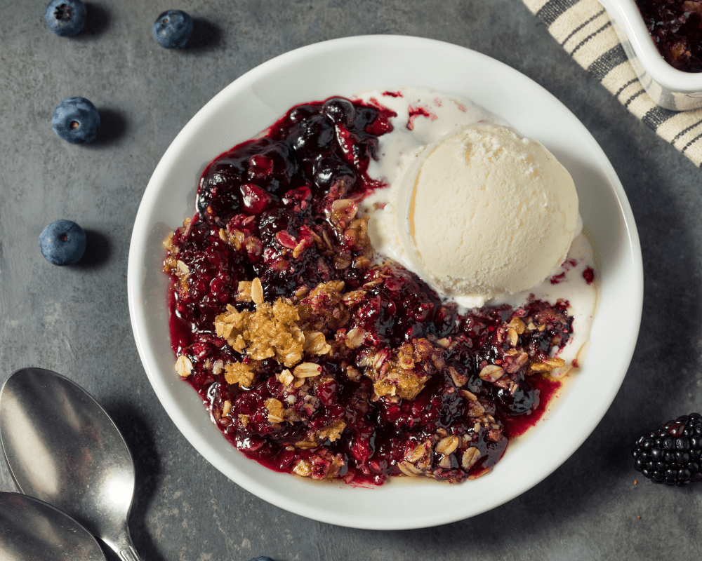 Mixed Berry Collagen Crumble (Gluten and Dairy Free) - Renewed Health Co.