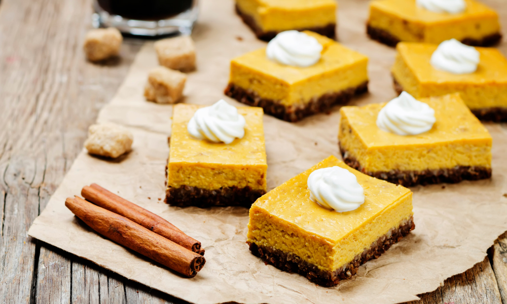 Pumpkin Pie Collagen Bars (Paleo)