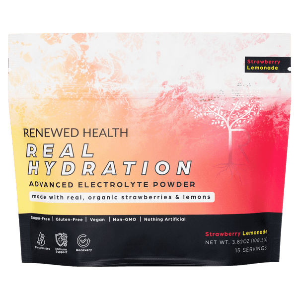 Strawberry Lemonade (15 servings) - Renewed Health Co.